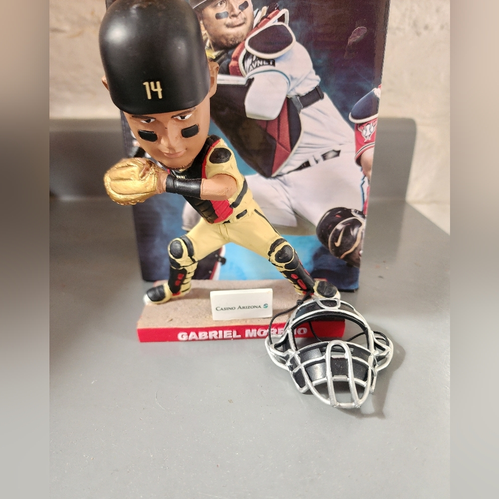 NWB! Gabriel Moreno Gold Glove Bobblehead. ARIZONA DIMOND BACK!